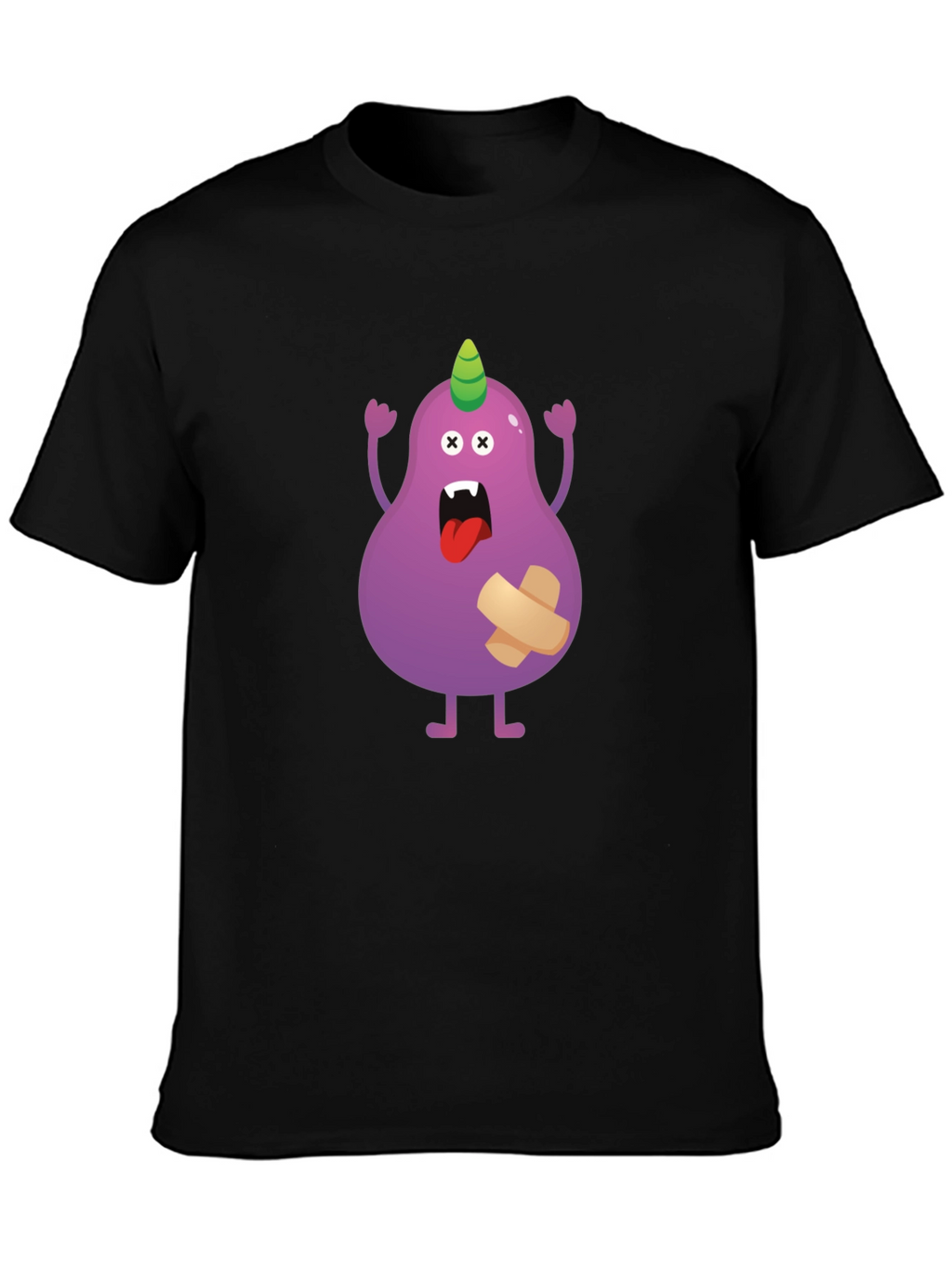 Monster Cartoon Graphic T-Shirt