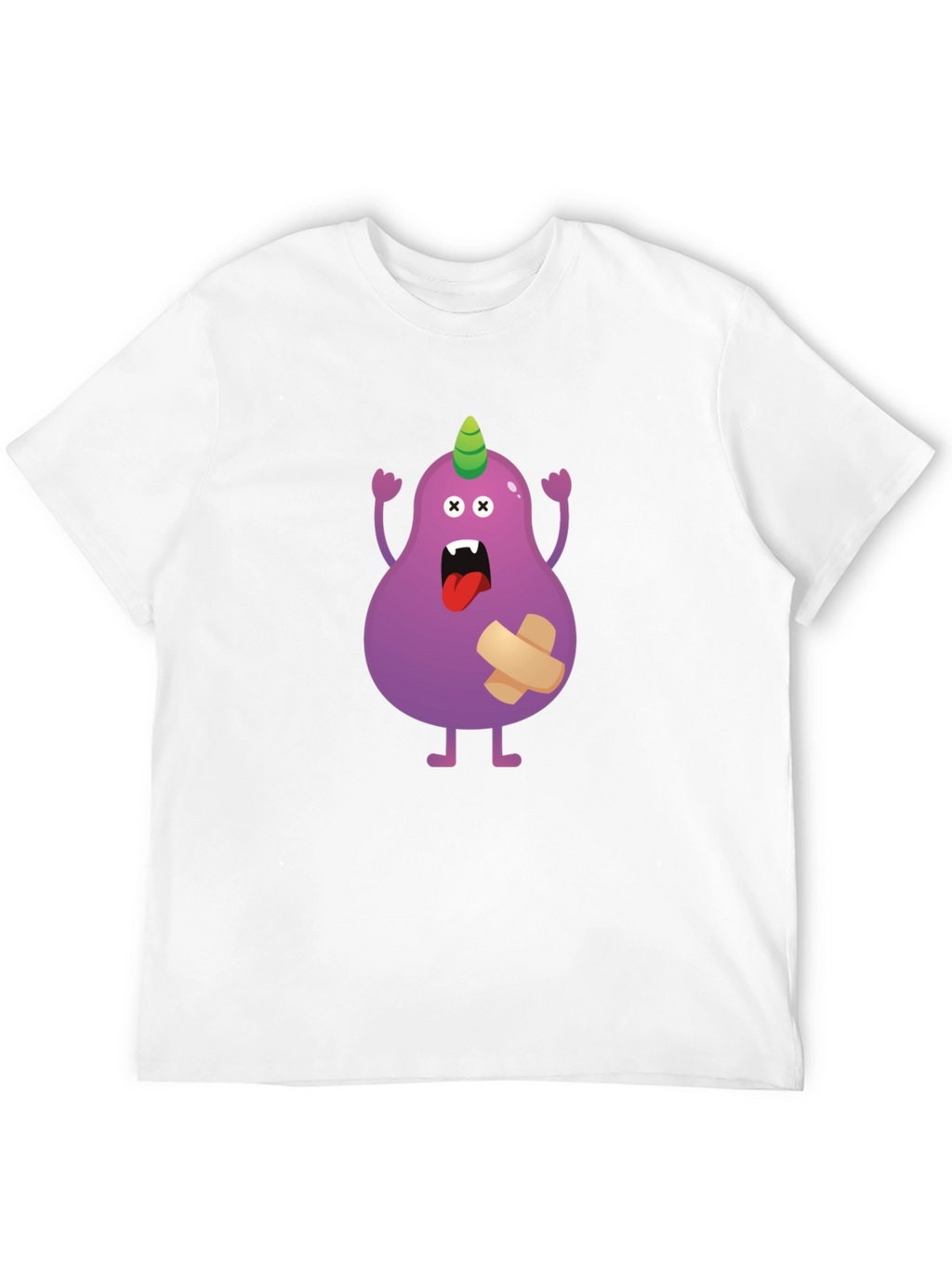 Monster Cartoon Graphic T-Shirt