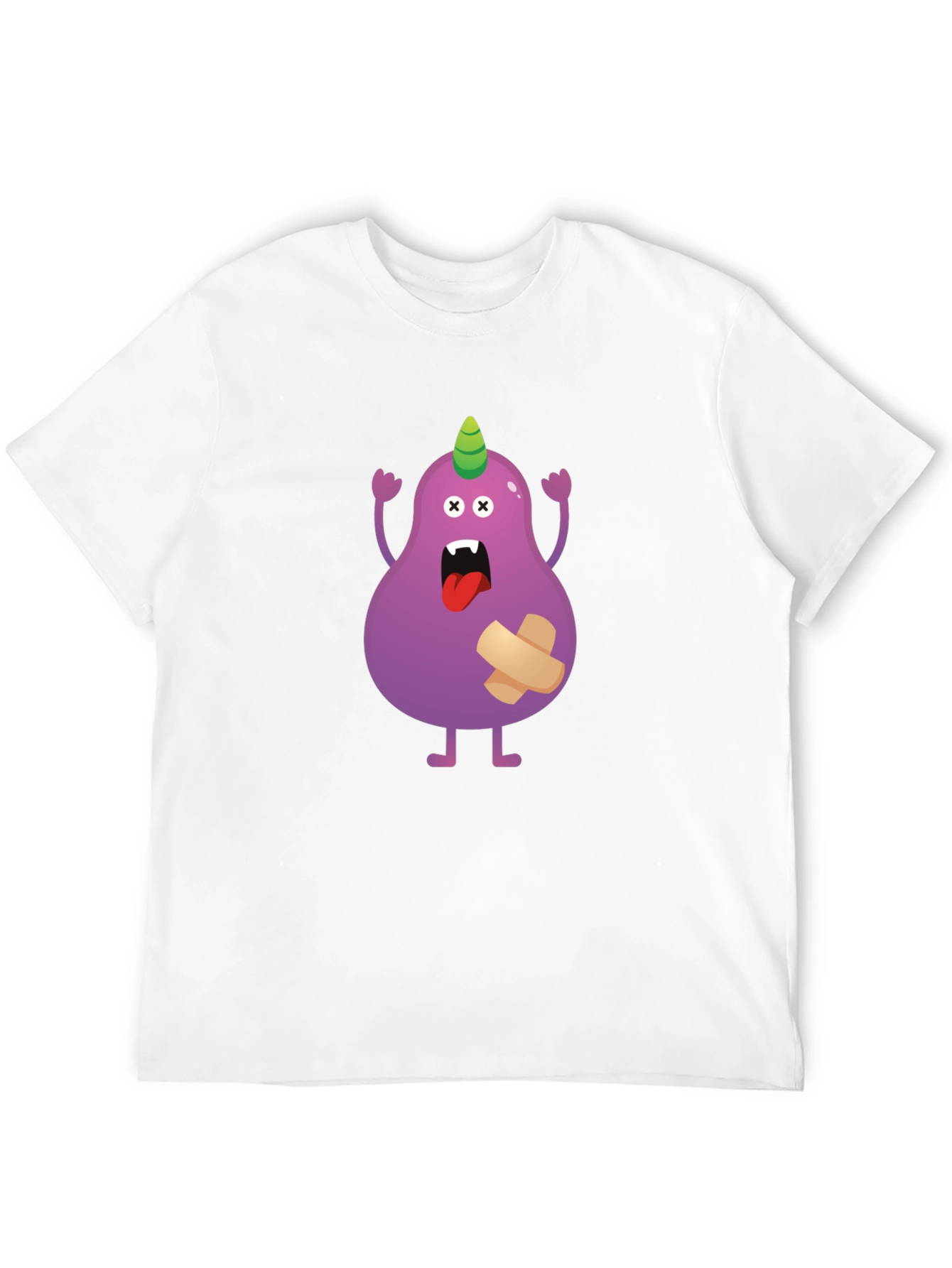 Monster Cartoon Graphic T-Shirt