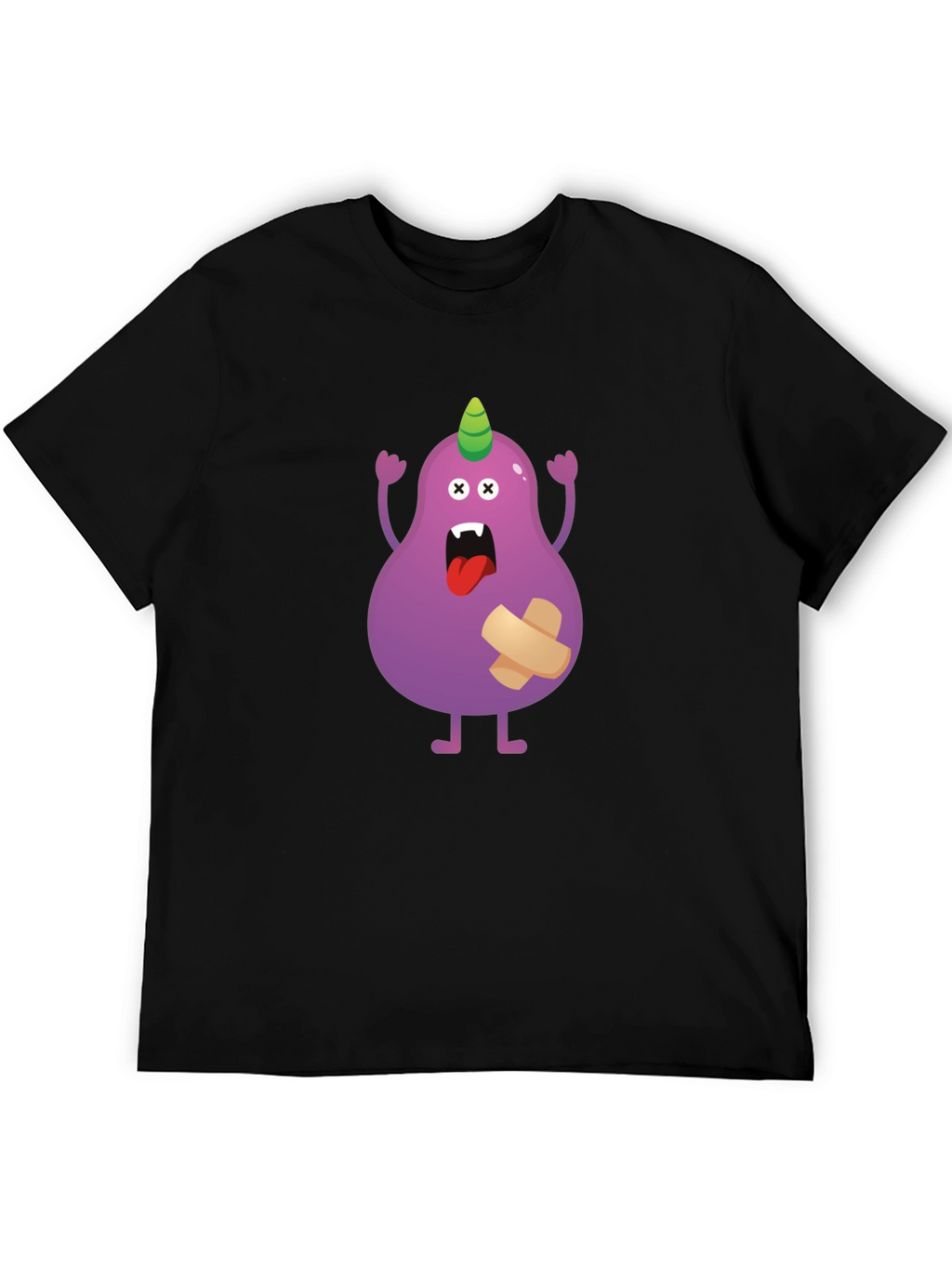 Monster Cartoon Graphic T-Shirt