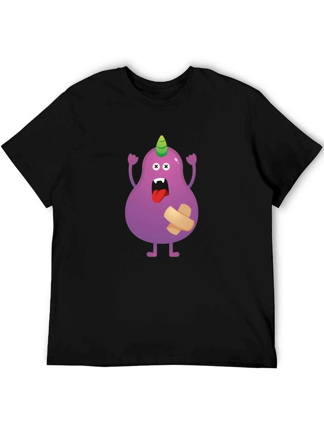Monster Cartoon Graphic T-Shirt