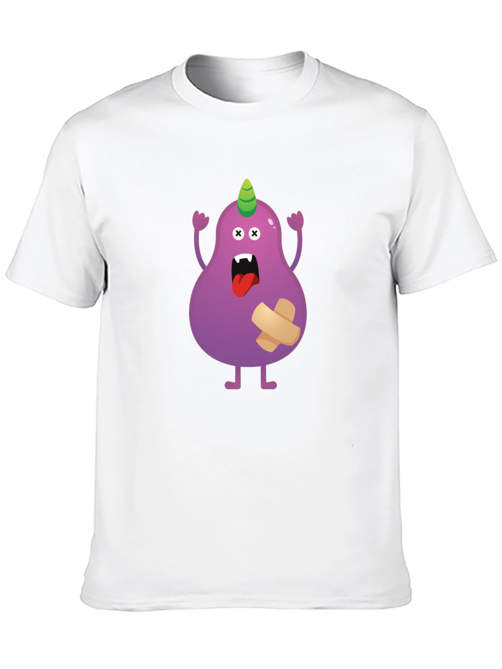 Monster Cartoon Graphic T-Shirt