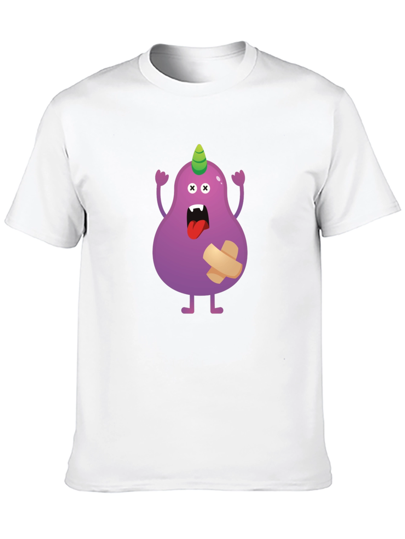 Monster Cartoon Graphic T-Shirt