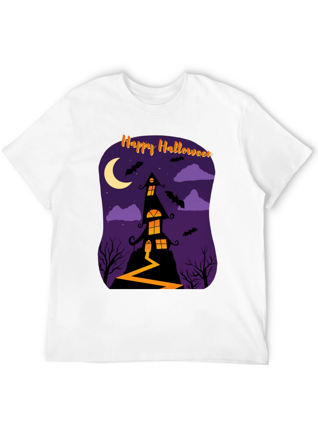 Happy Halloween Haunted House T-Shirt
