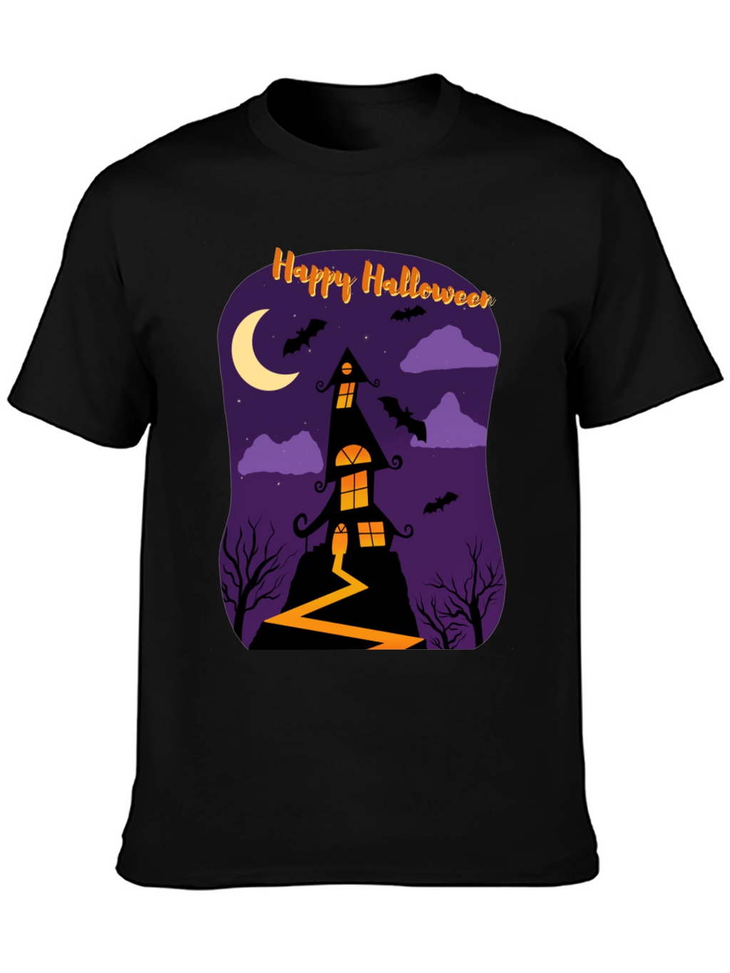 Happy Halloween Haunted House T-Shirt