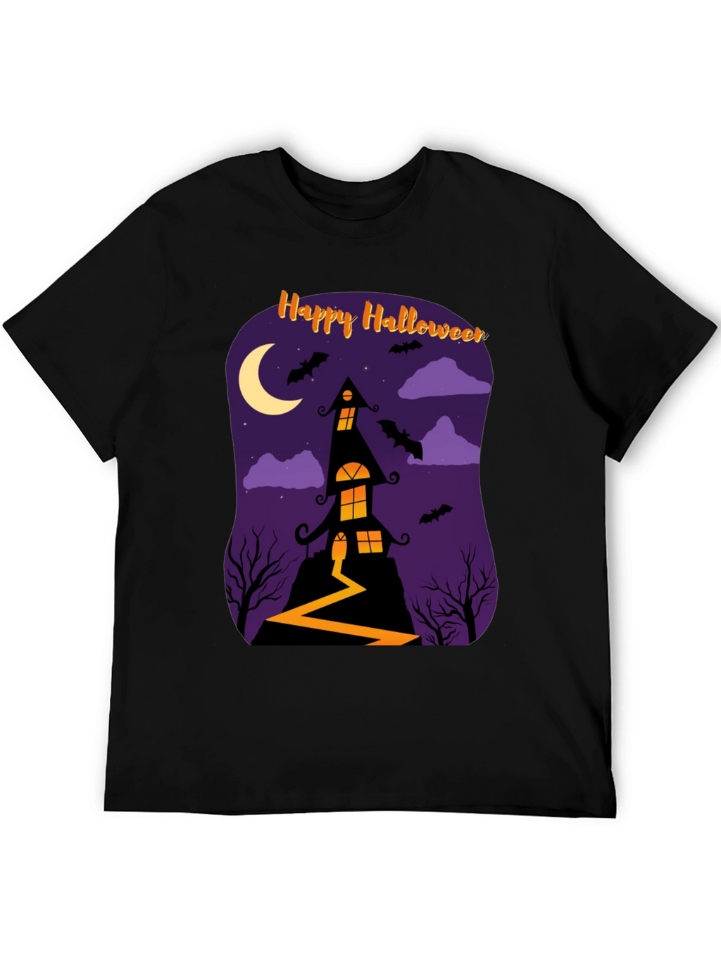 Happy Halloween Haunted House T-Shirt