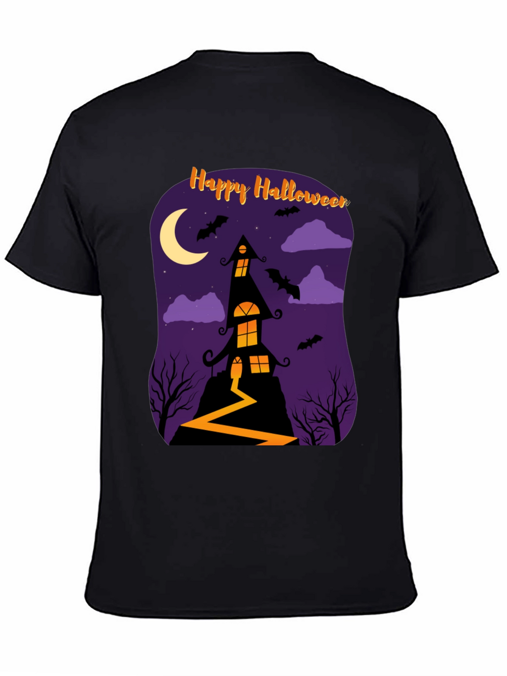 Happy Halloween Haunted House T-Shirt