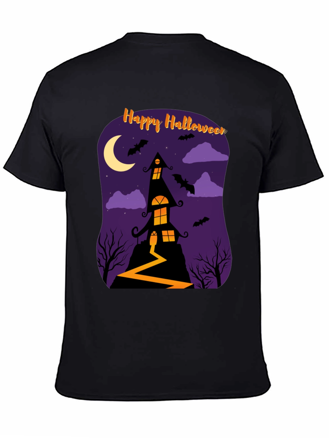 Happy Halloween Haunted House T-Shirt