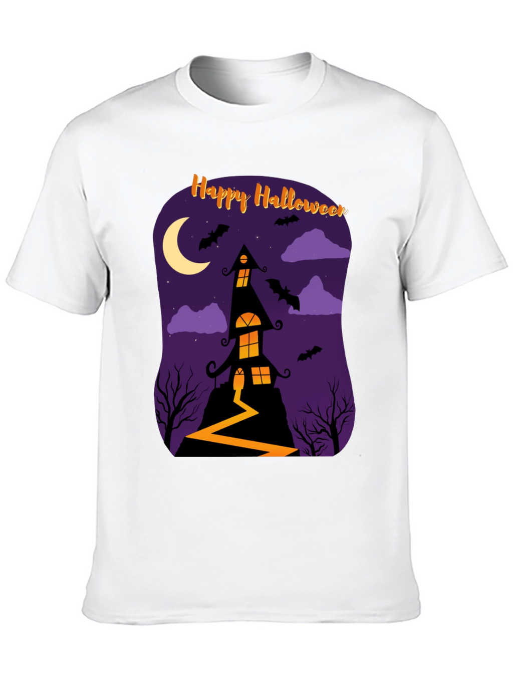 Happy Halloween Haunted House T-Shirt