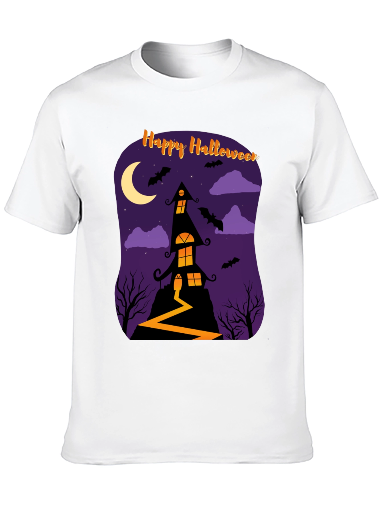 Happy Halloween Haunted House T-Shirt