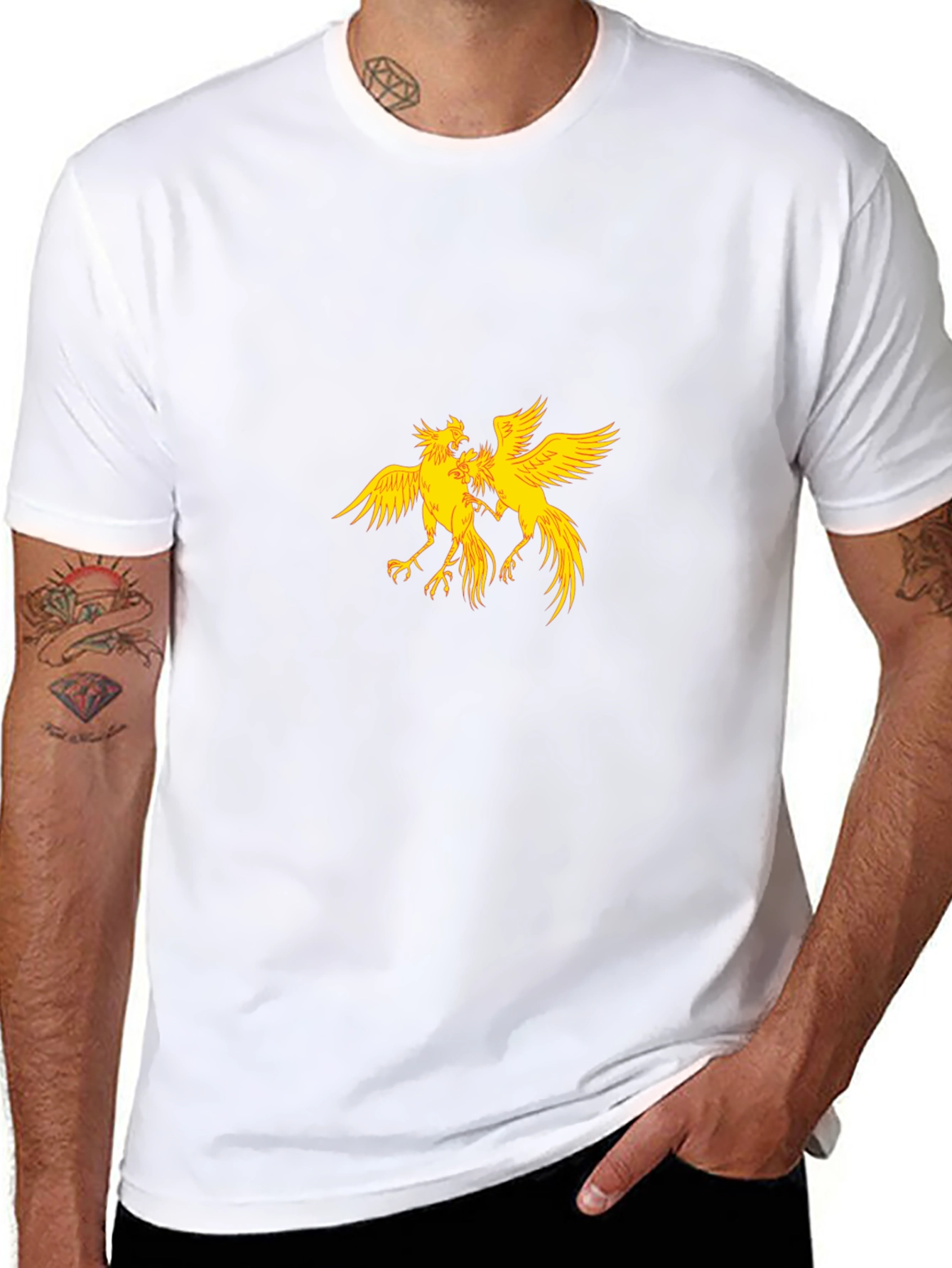 Phoenix Graphic Black T-Shirt