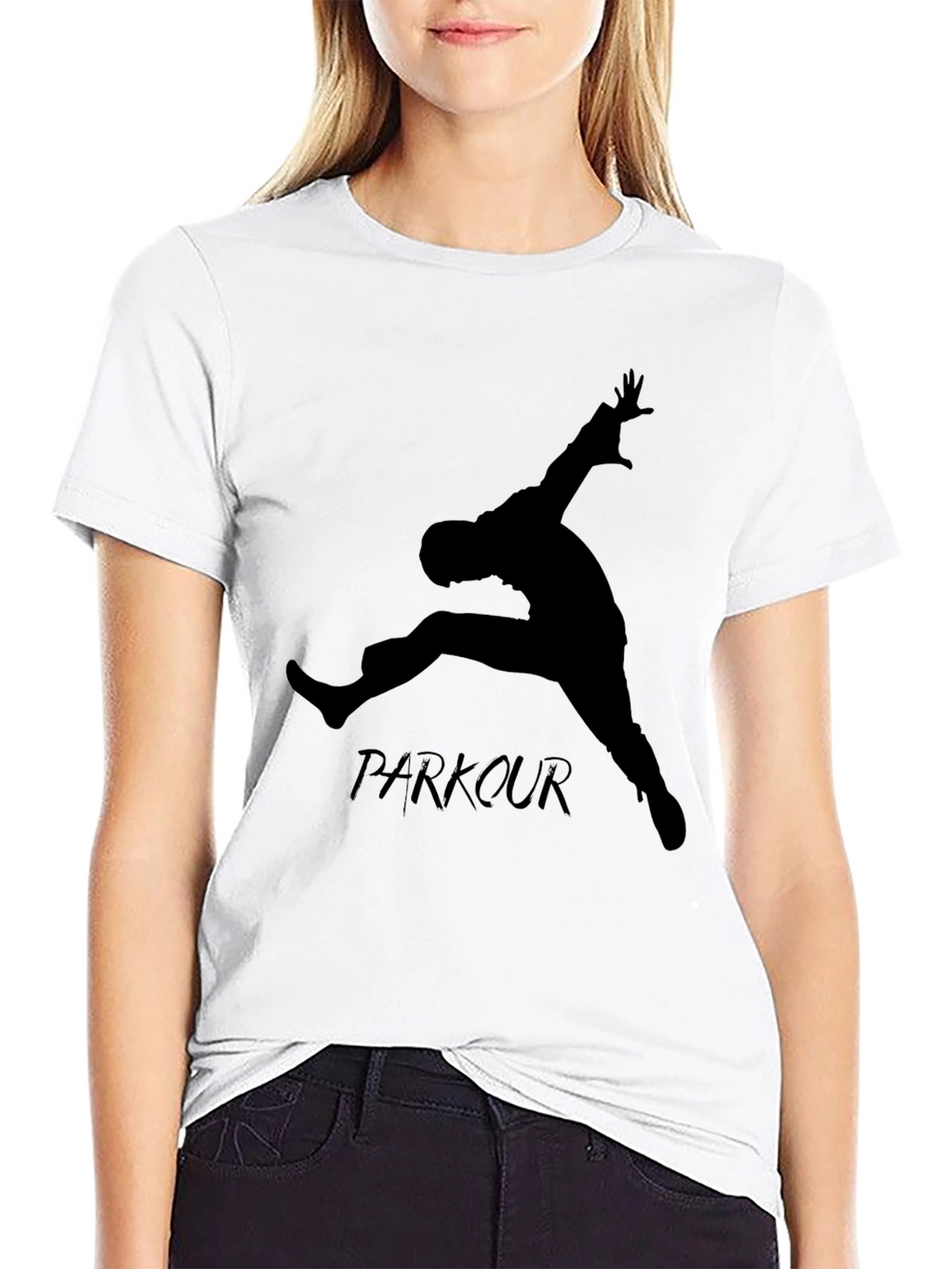 Parkour Silhouette Tee - Urban Sportswear