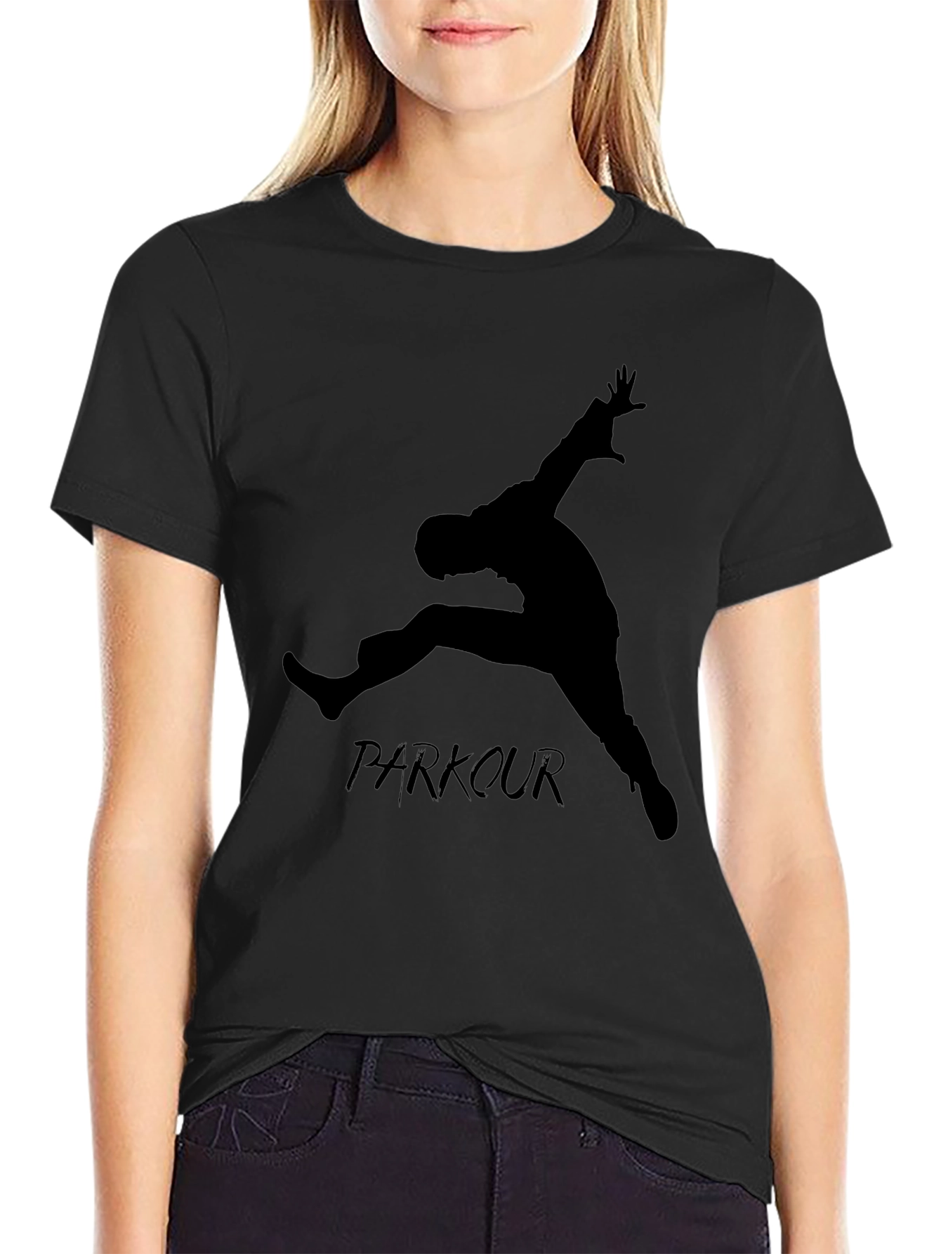 Parkour Silhouette Tee - Urban Sportswear