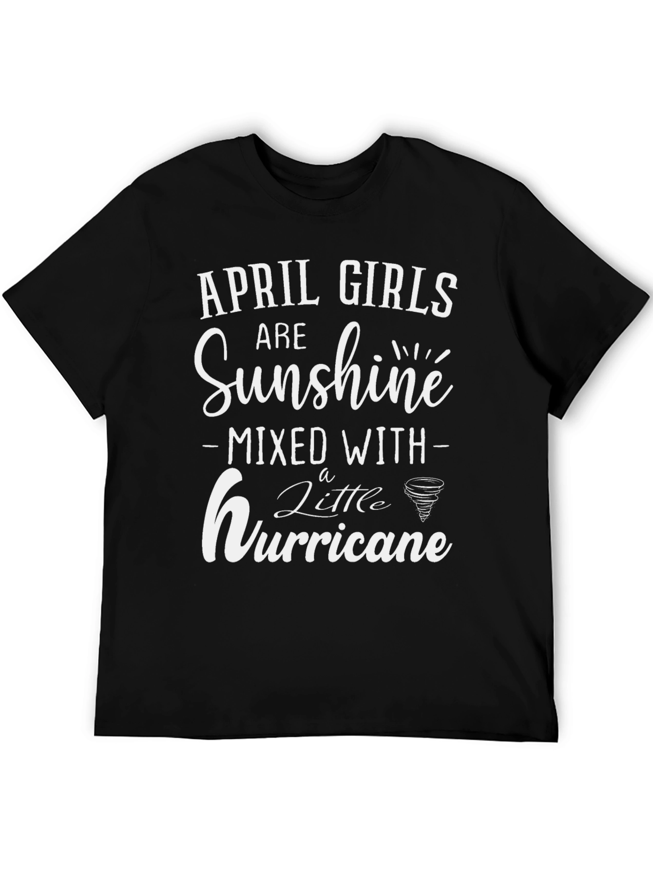 April Girls Sunshine Hurricane Graphic Tee