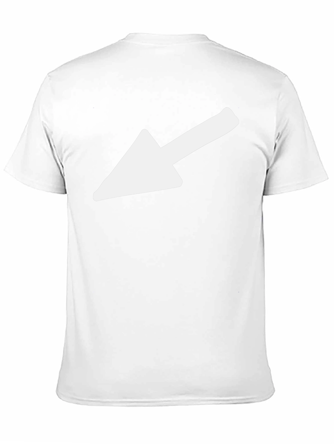 Arrow Graphic Tee - Casual Black T-Shirt