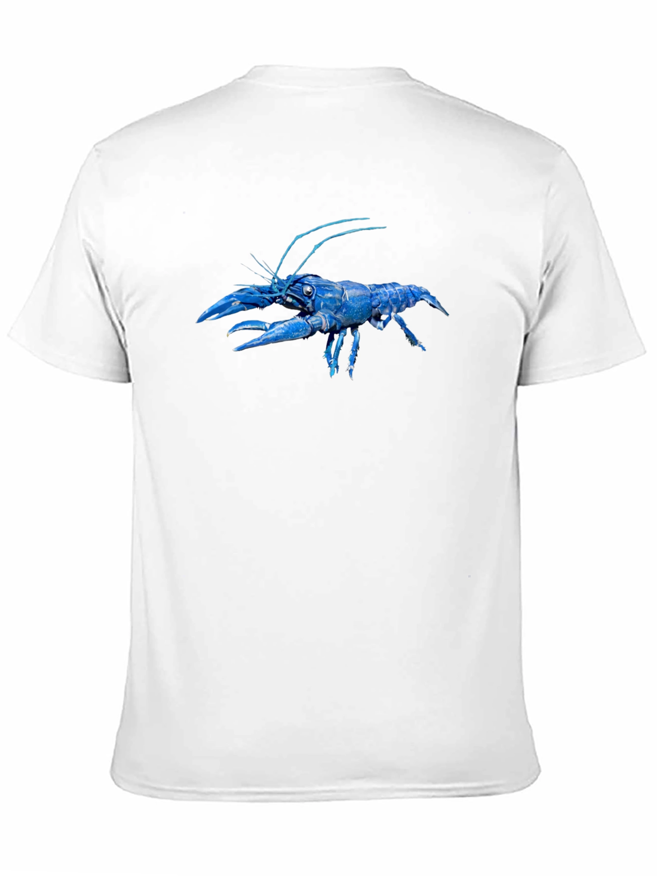 Blue Lobster Graphic Tee - Unique Design