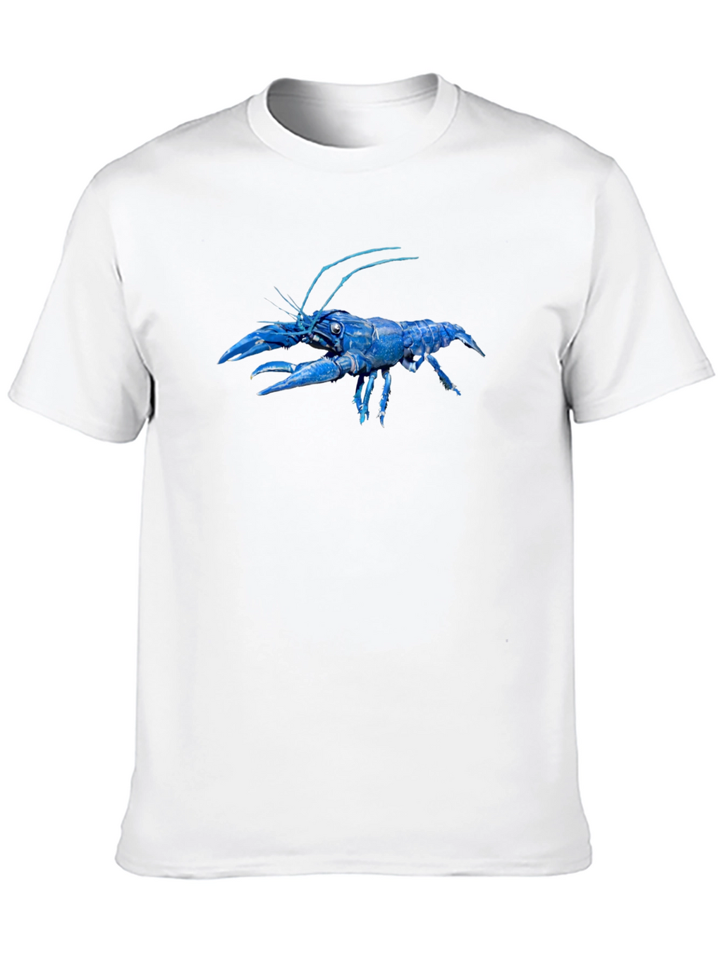 Blue Lobster Graphic Tee - Unique Design