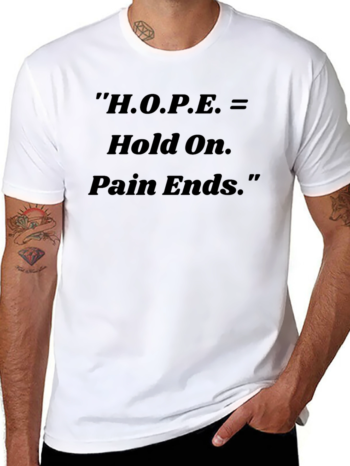 Inspirational HOPE Graphic T-Shirt