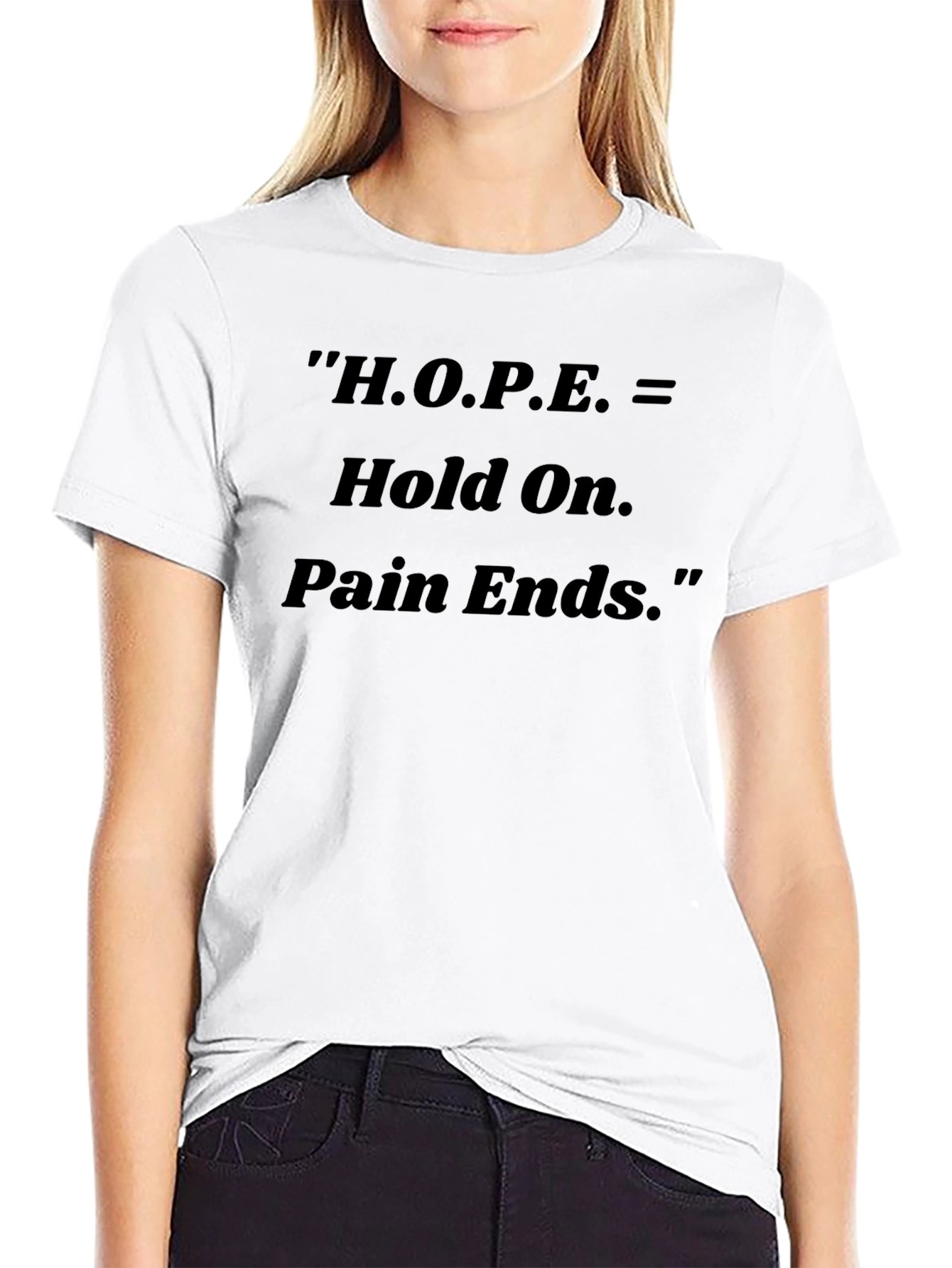 Inspirational HOPE Graphic T-Shirt