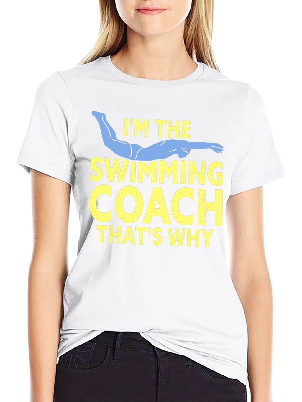 Swimming Coach T-Shirt - Funny Swim Coach Gift
