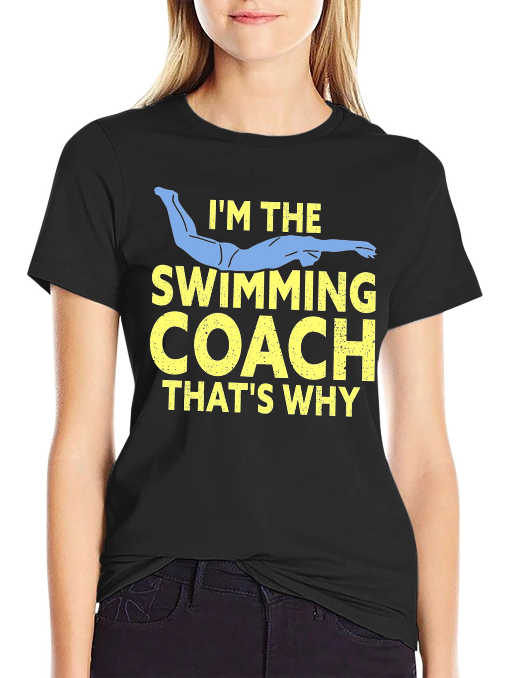 Swimming Coach T-Shirt - Funny Swim Coach Gift