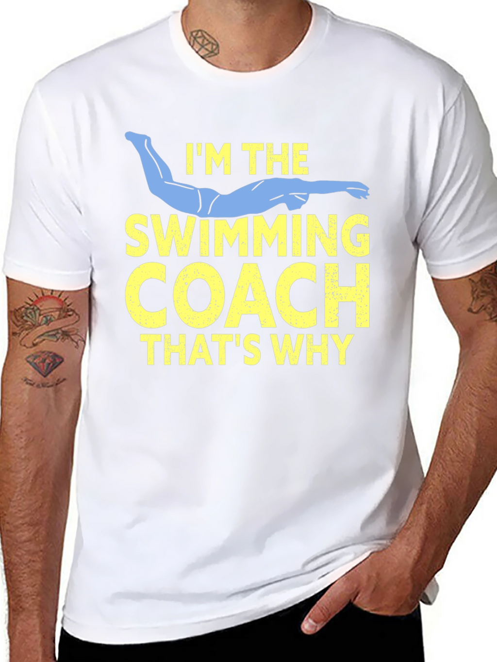 Swimming Coach T-Shirt - Funny Swim Coach Gift