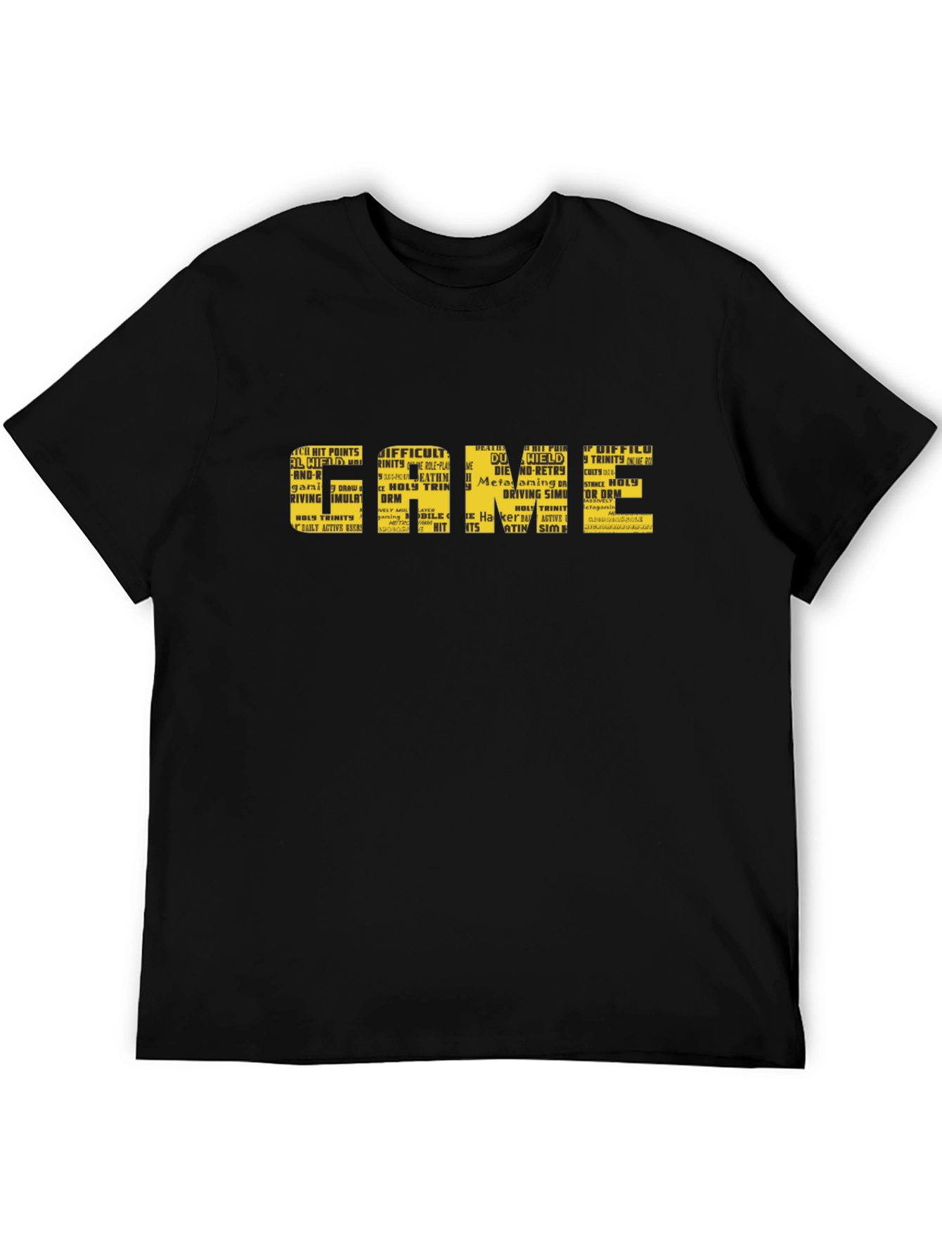 Gaming T-Shirt - GAME Word Art Design