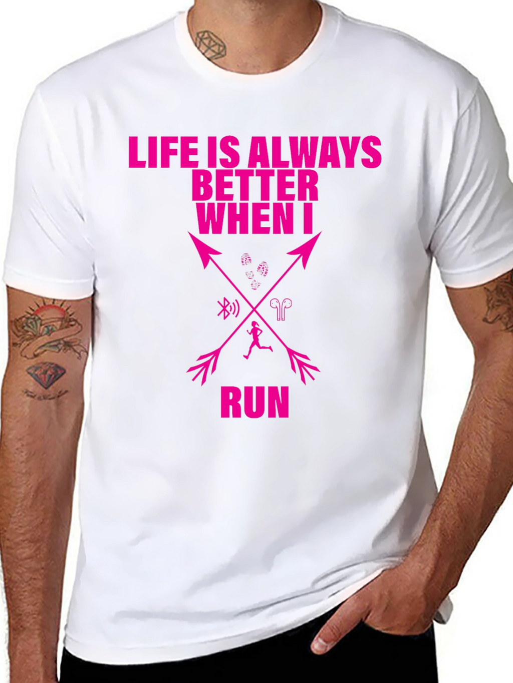 Running T-Shirt: Life is Always Better When I Run