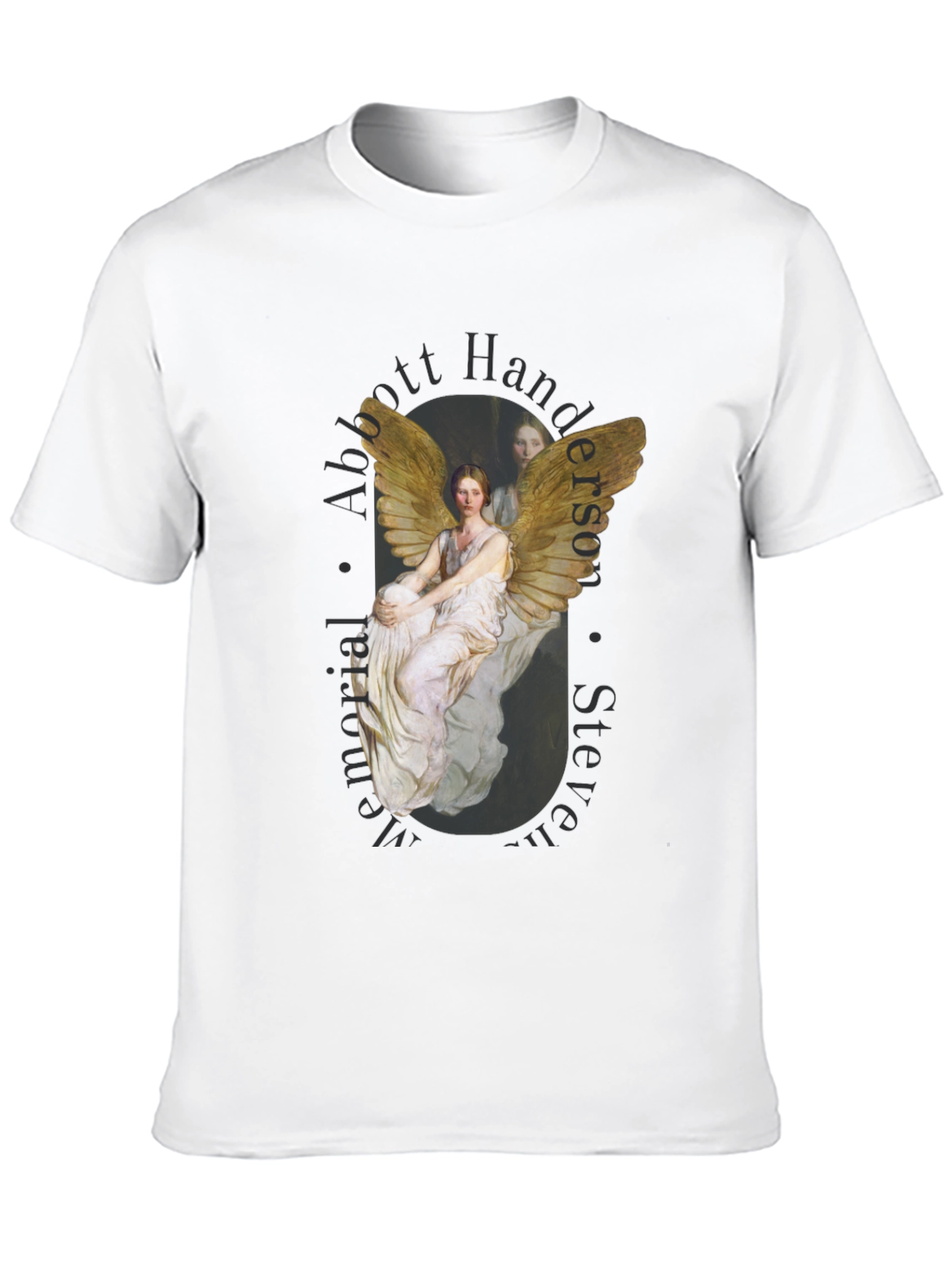 Angel Art Black T-Shirt