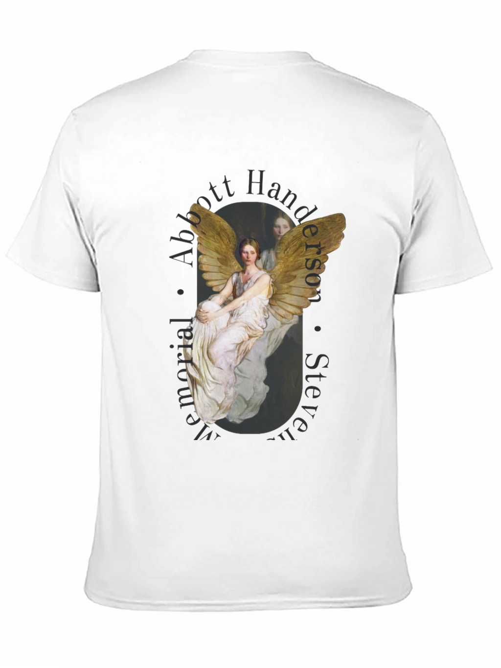 Angel Art Black T-Shirt