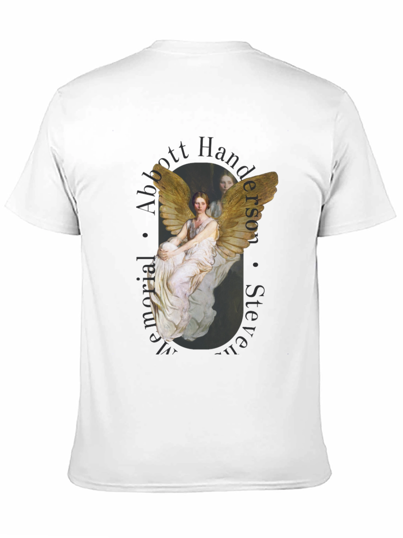 Angel Art Black T-Shirt