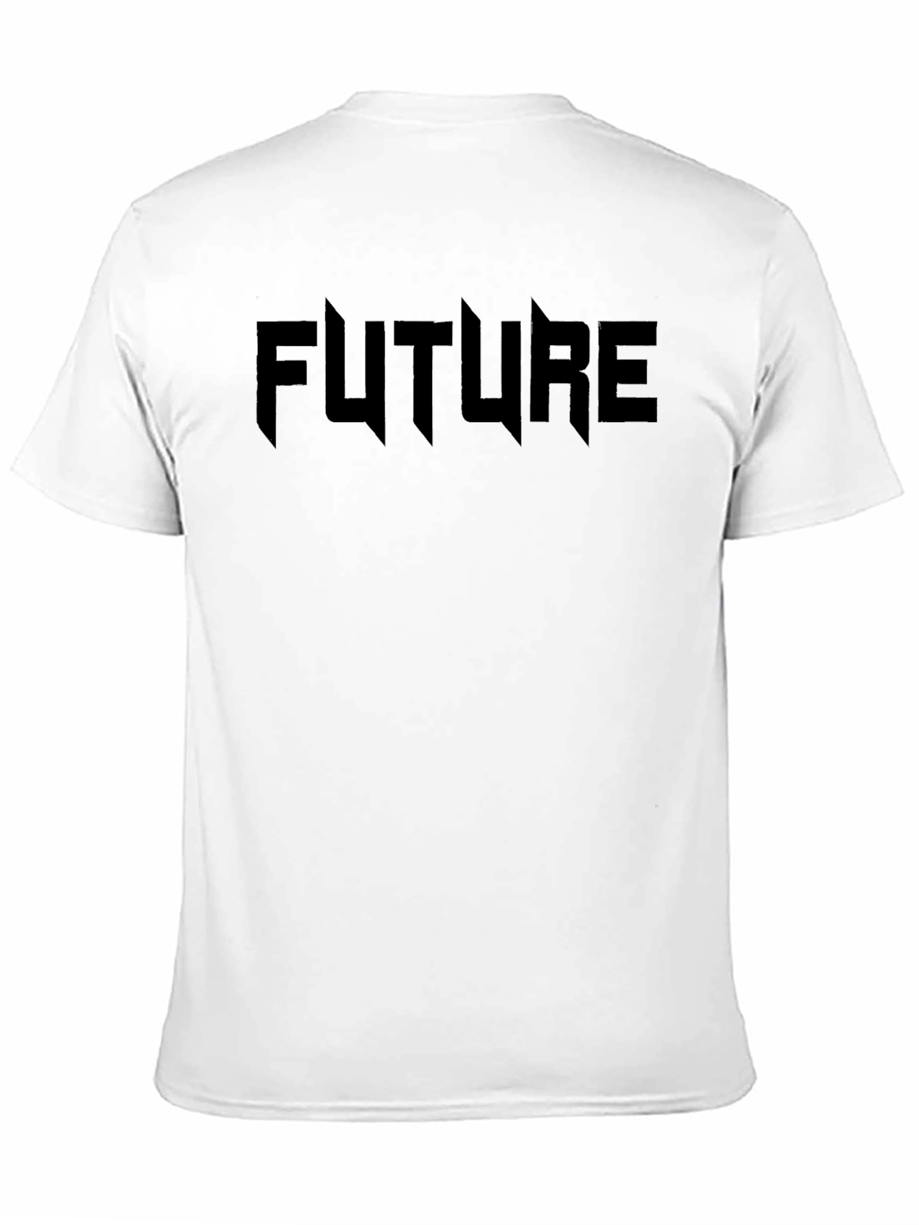 Future Graphic Black T-Shirt - Modern Streetwear Style