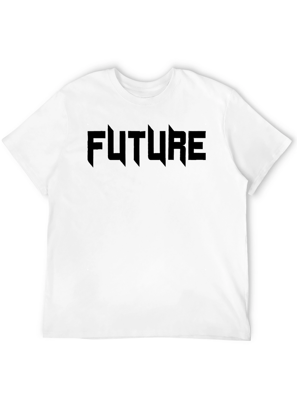 Future Graphic Black T-Shirt - Modern Streetwear Style