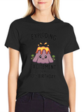 Volcano 10th Birthday Black T-Shirt