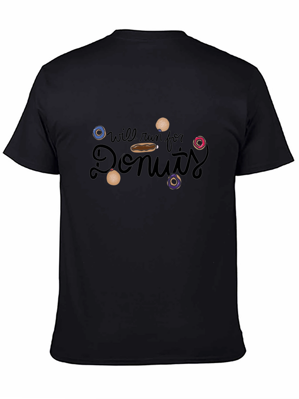 Will Run for Donuts Graphic T-Shirt