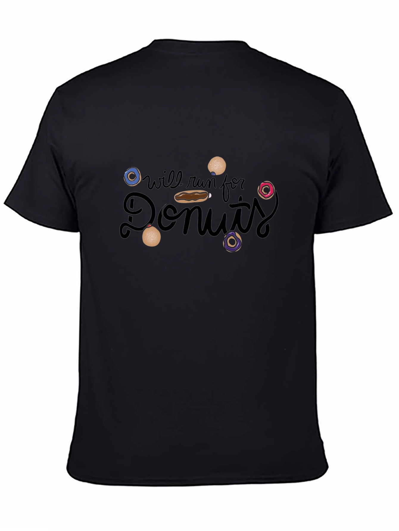 Will Run for Donuts Graphic T-Shirt