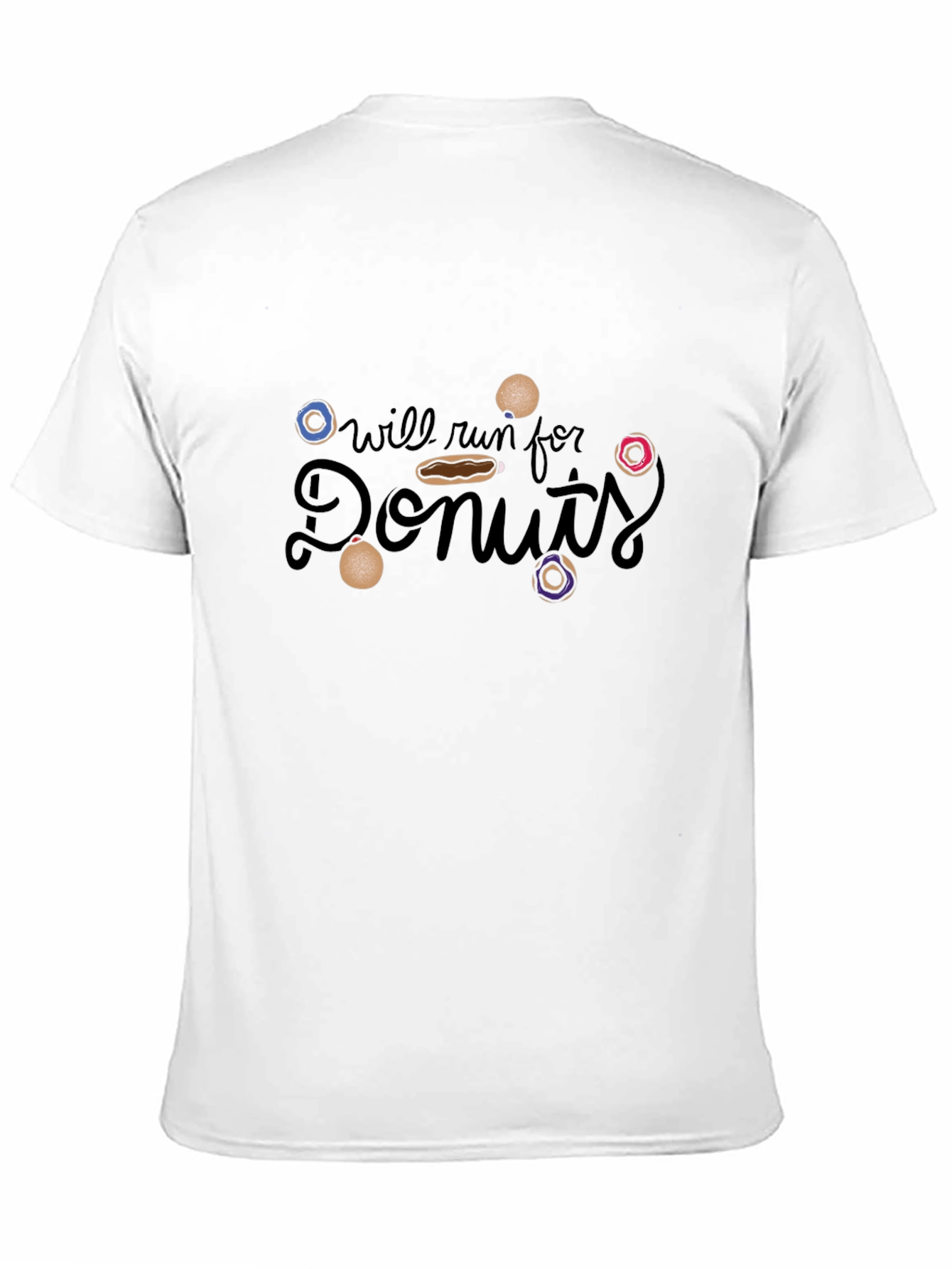 Will Run for Donuts Graphic T-Shirt