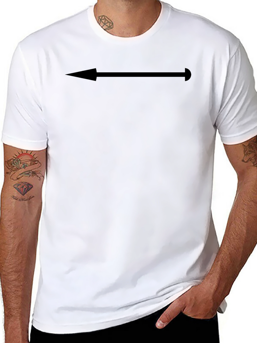 Arrow Graphic Tee - Bold Direction