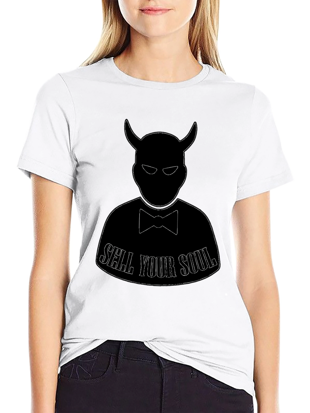 Sell Your Soul Devil Graphic T-Shirt