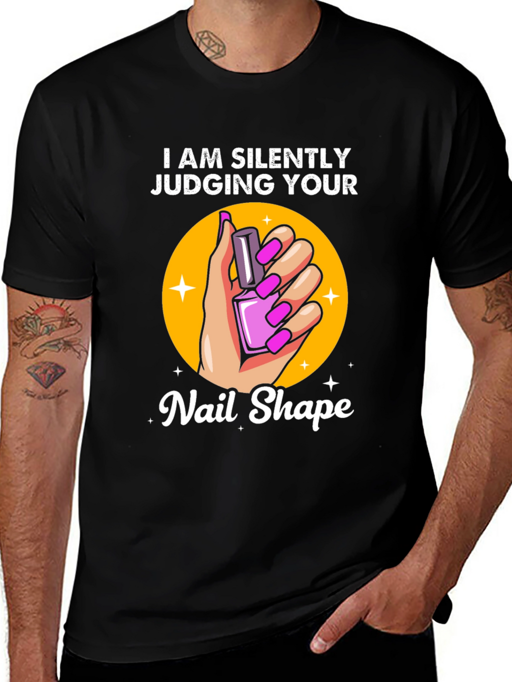 Silently Judging Your Nail Shape T-Shirt