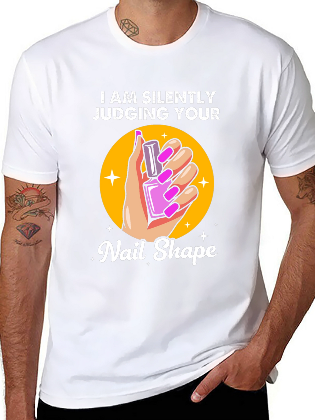 Silently Judging Your Nail Shape T-Shirt