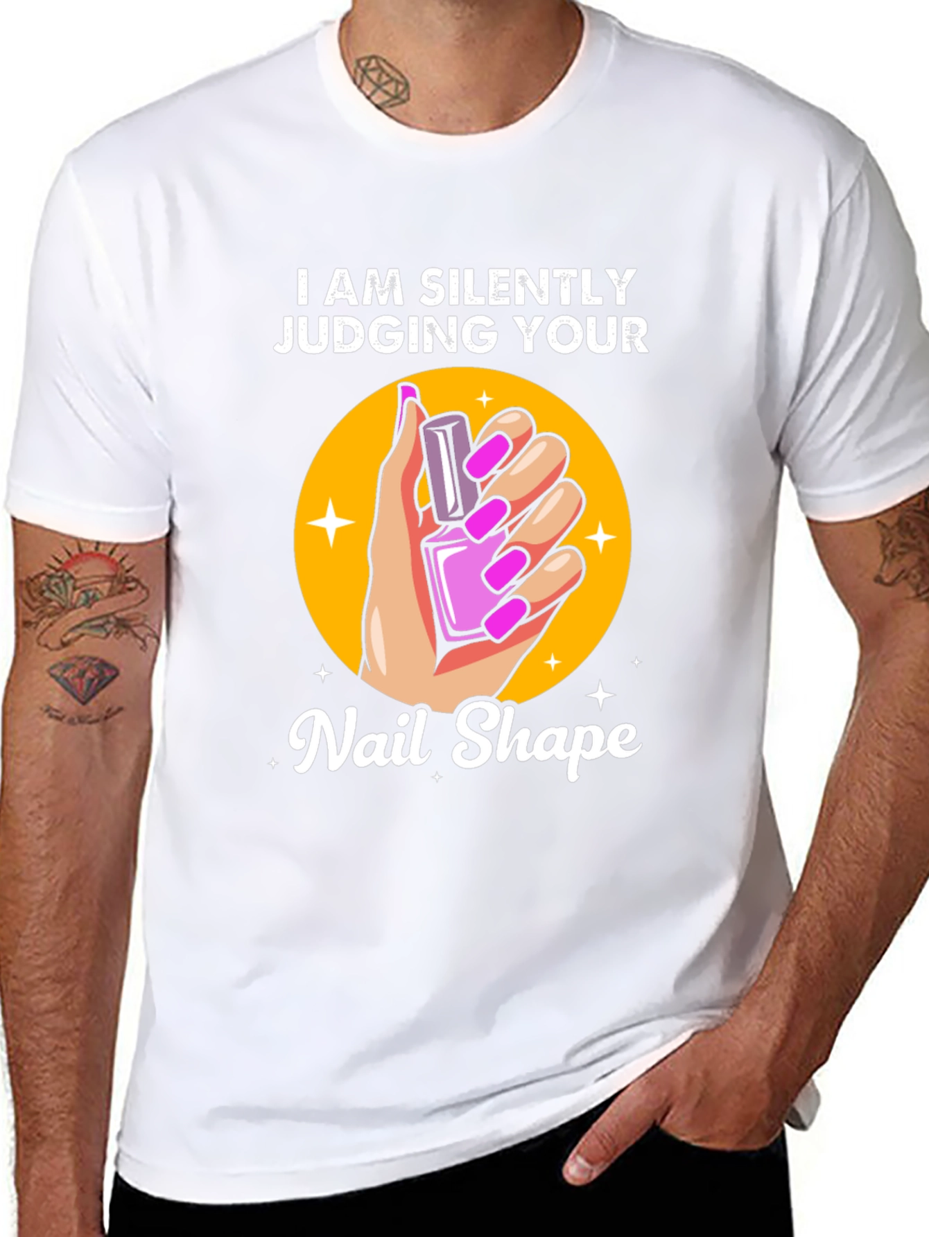 Silently Judging Your Nail Shape T-Shirt