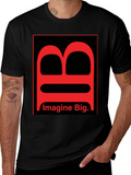 Imagine Big Graphic Tee - Bold Statement Shirt
