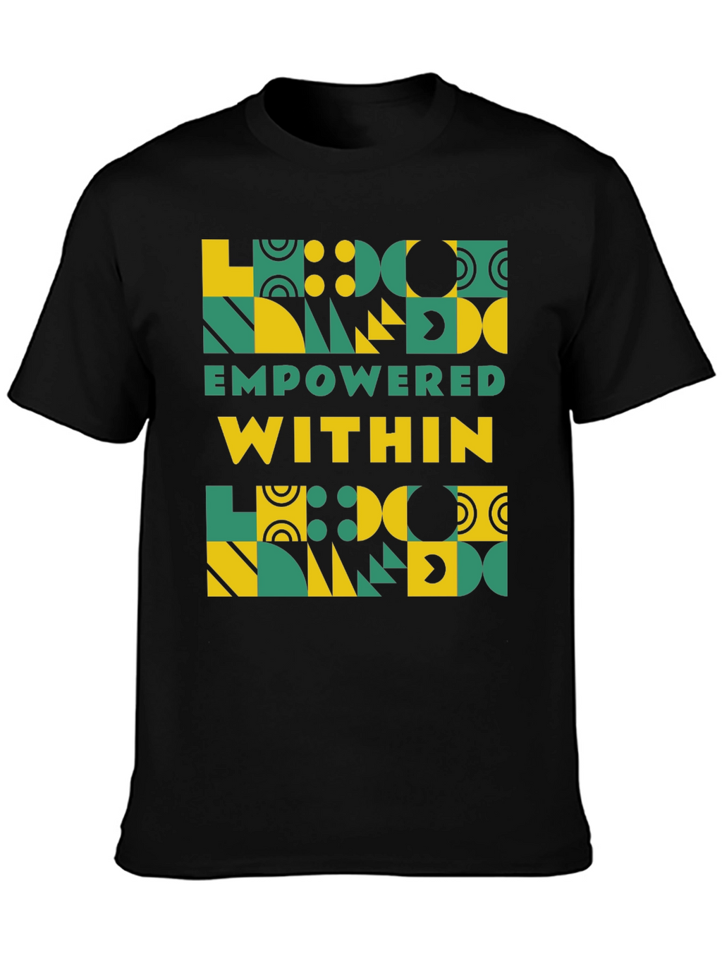 Empowered Within Geometric T-Shirt