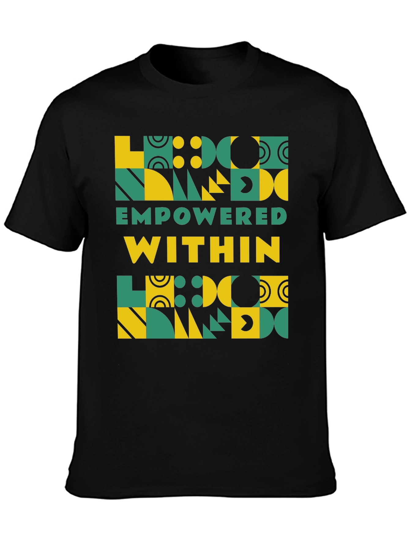 Empowered Within Geometric T-Shirt
