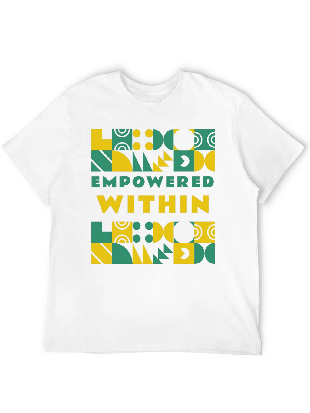 Empowered Within Geometric T-Shirt