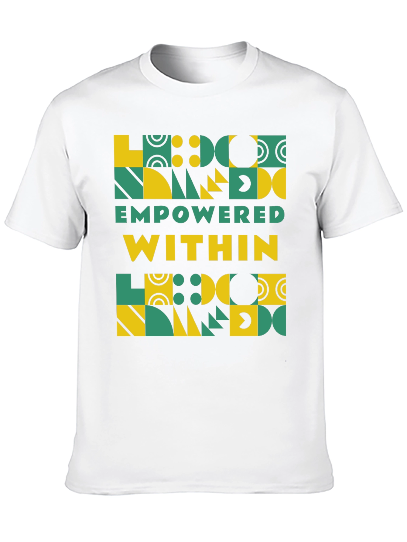 Empowered Within Geometric T-Shirt