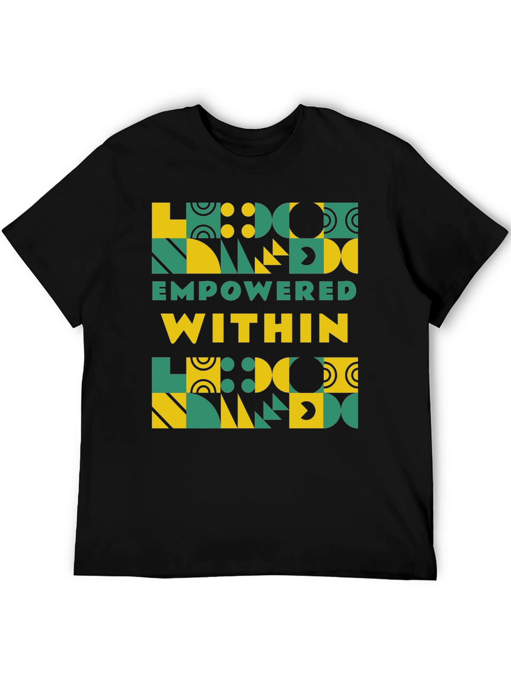 Empowered Within Geometric T-Shirt