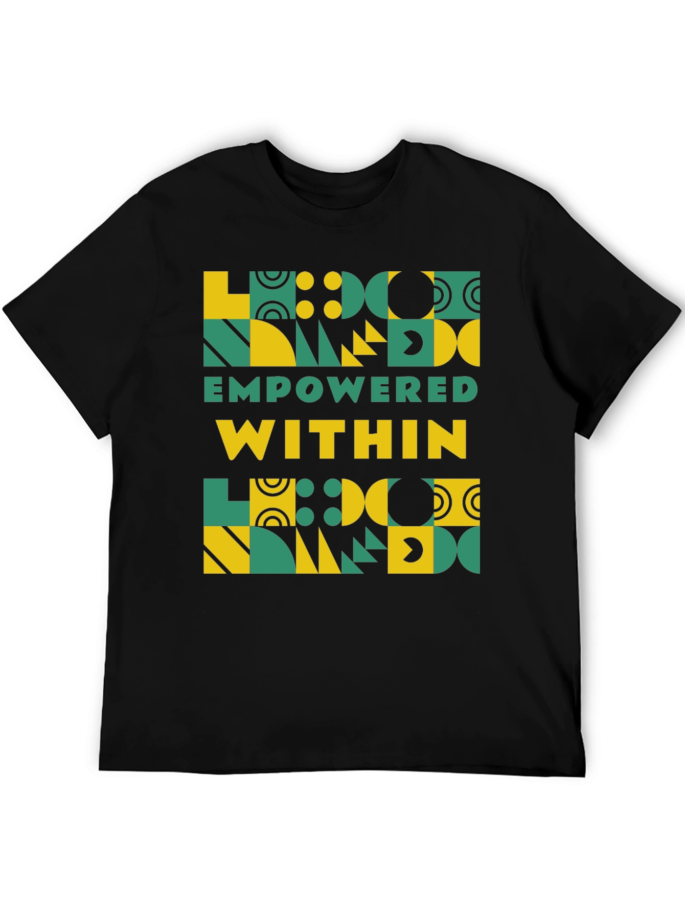 Empowered Within Geometric T-Shirt