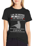 Sheepdog Warrior Protector Graphic Tee